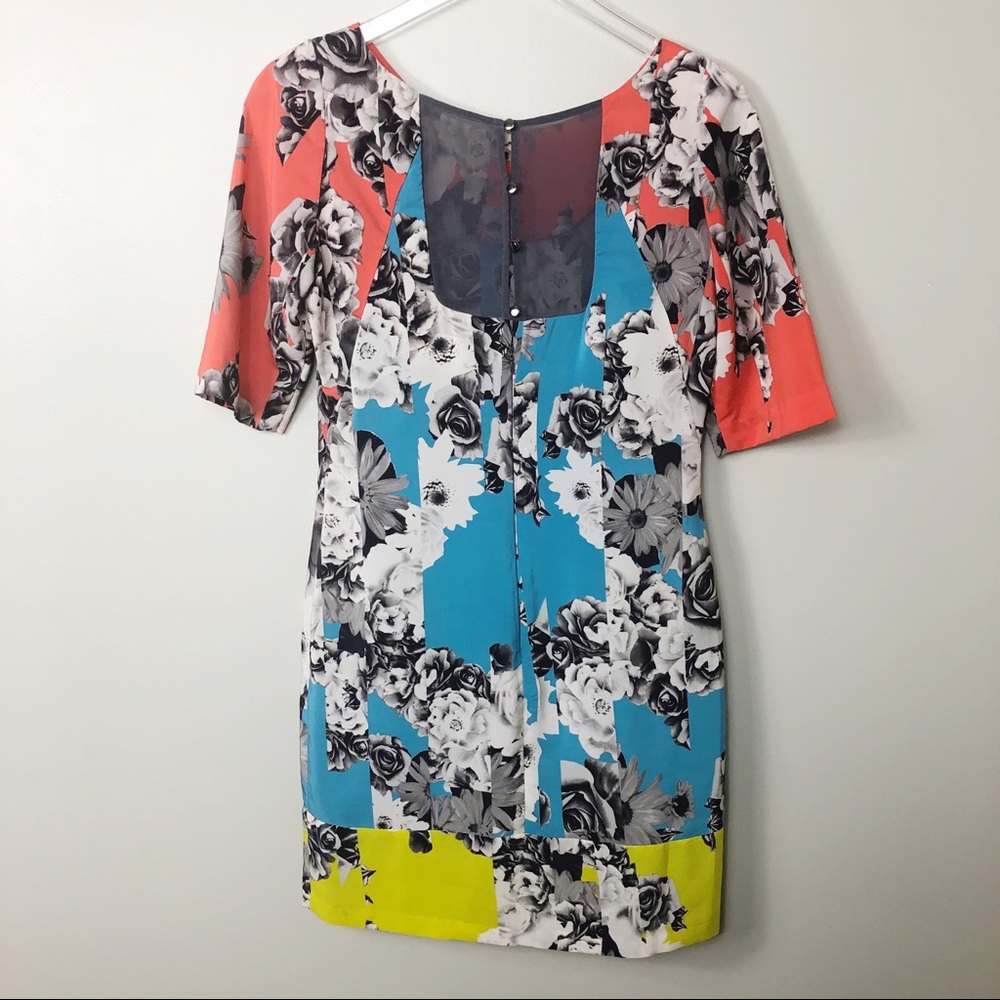 Anthro Yoama Baraschi Printed Floral Tunic Dress - Picture 5 of 8